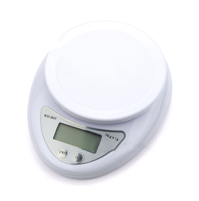Bilancia da cucina digitale, 5 kg – Misurazione precisa fino a 1 g, bilancia alimentare sottile ed elegante, schermo LCD, funzione tara. (Nero - 5 kg) | Leroy Merlin
