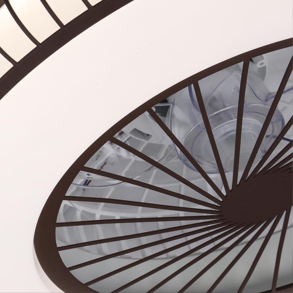 Ventilador de teto LED regulável Mirabel 40W 2800lm 3CCT - 3