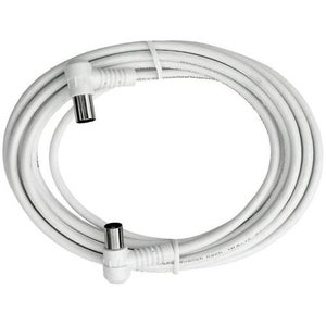 Renkforce Câble SAT Passe-Fenêtre Cuivre – 30 Cm F/F, Ultra-Fin 1 Mm, Installation Propre Et Étanché Sans Perçage