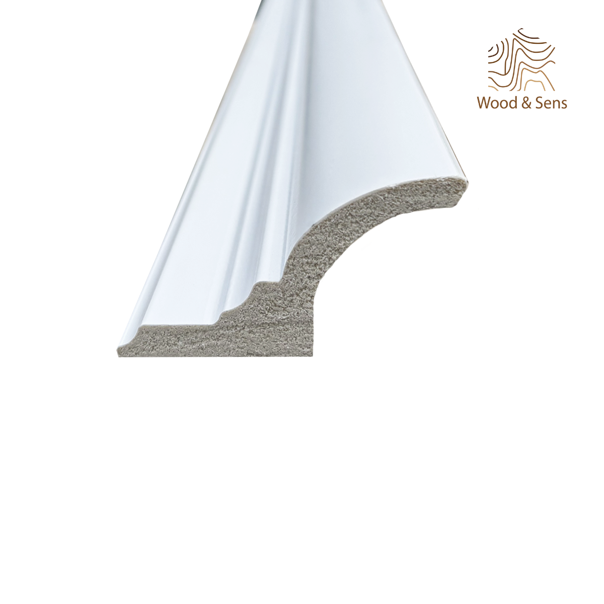 Lot de 19 Corniches LED Polymère, L.240 cm x P.7,2 cm, Ep.41 mm - 2