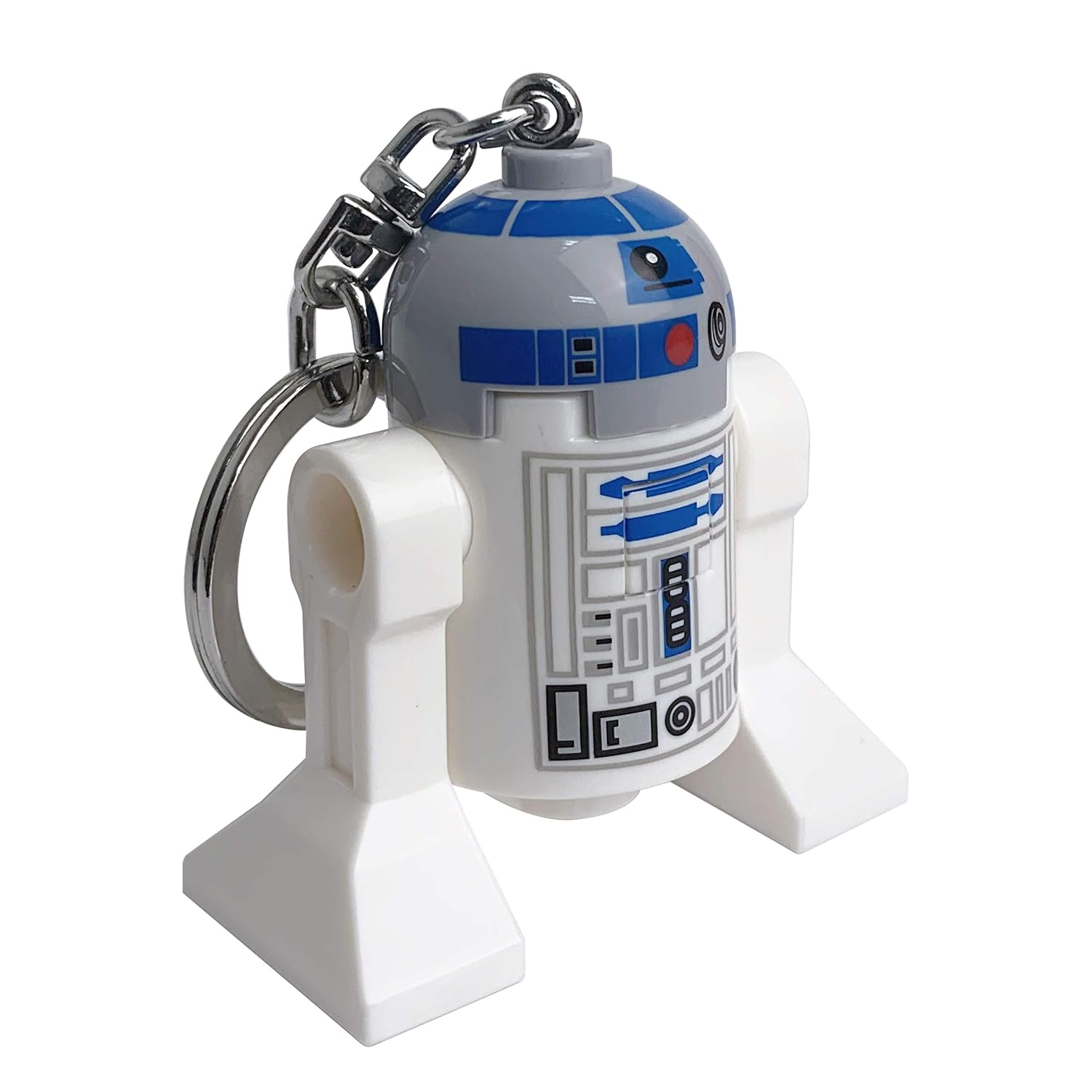 Default Constructor Llavero Linterna Lego Star Wars R2d2 8Cm - Imagen 4