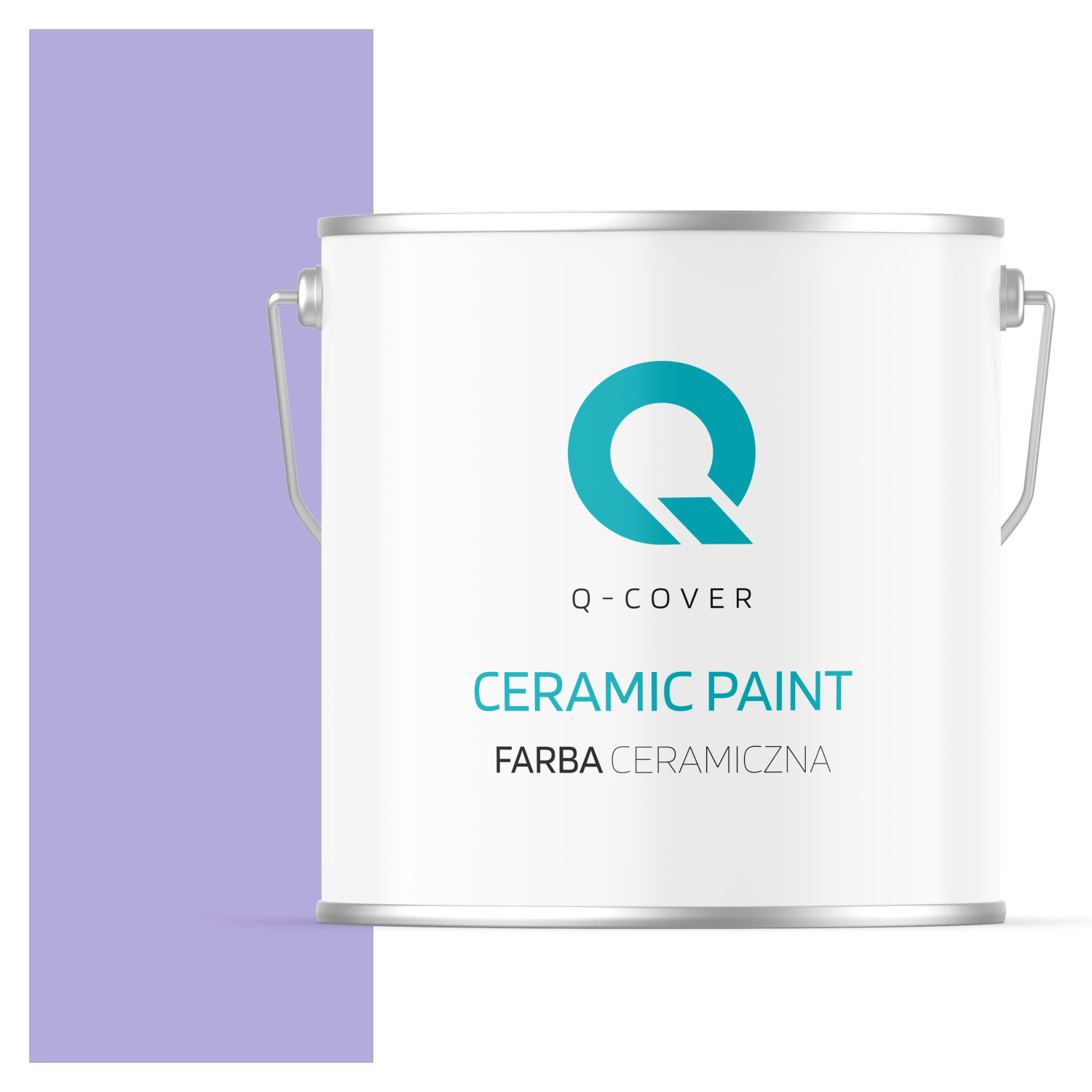 Farba Ceramiczna Do Ścian i Sufitów Q-Cover Wrzosowy H2743 Głęboki Mat 5L