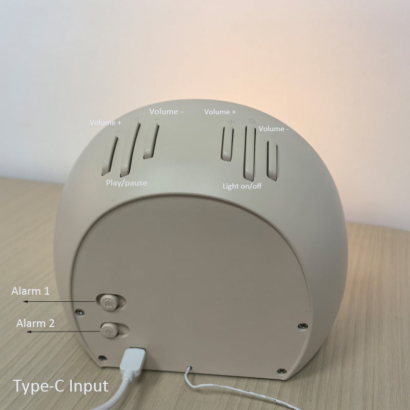 BEAFACE Réveil simulateur d'aube, enceinte Bluetooth, compte à rebours, radio, luminosité réglable, son doux et relaxant, idéal pour la chambre. - 4
