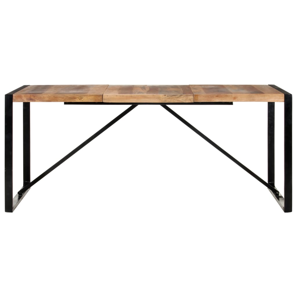 Table de salle à manger | Table à dîner 180x90x75 cm Bois solide ...