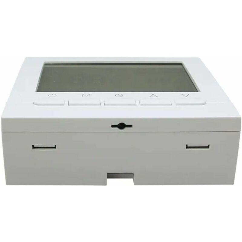 Thermostat numérique chauffage connexion 2 fils avec programmation 6 jours ouvrables et 2 périodes week-ends - 3