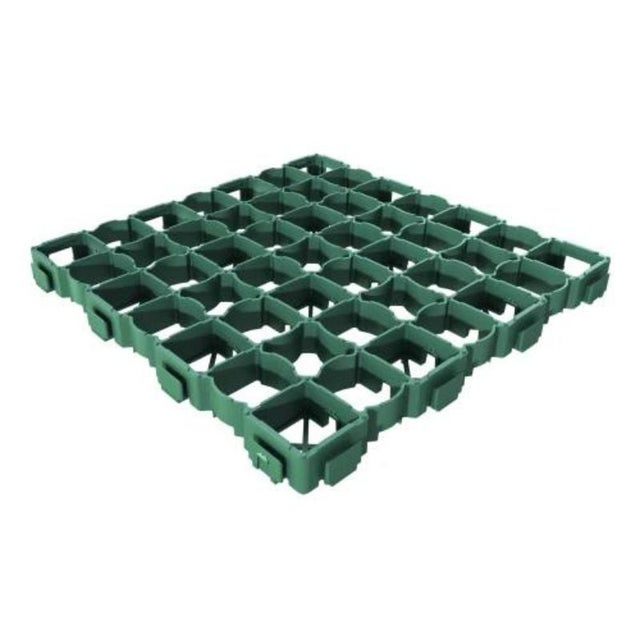 Dalle Nidagravel pour allée de voiture - 50 cm x 50 cm x 4 cm (vendu au m², soit 4 dalles) - Vert - LIGERIO