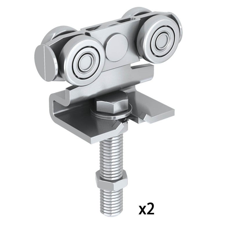 Lot de 2 montures en acier zingué pour SLID'UP 2000 - 180 kg - 2