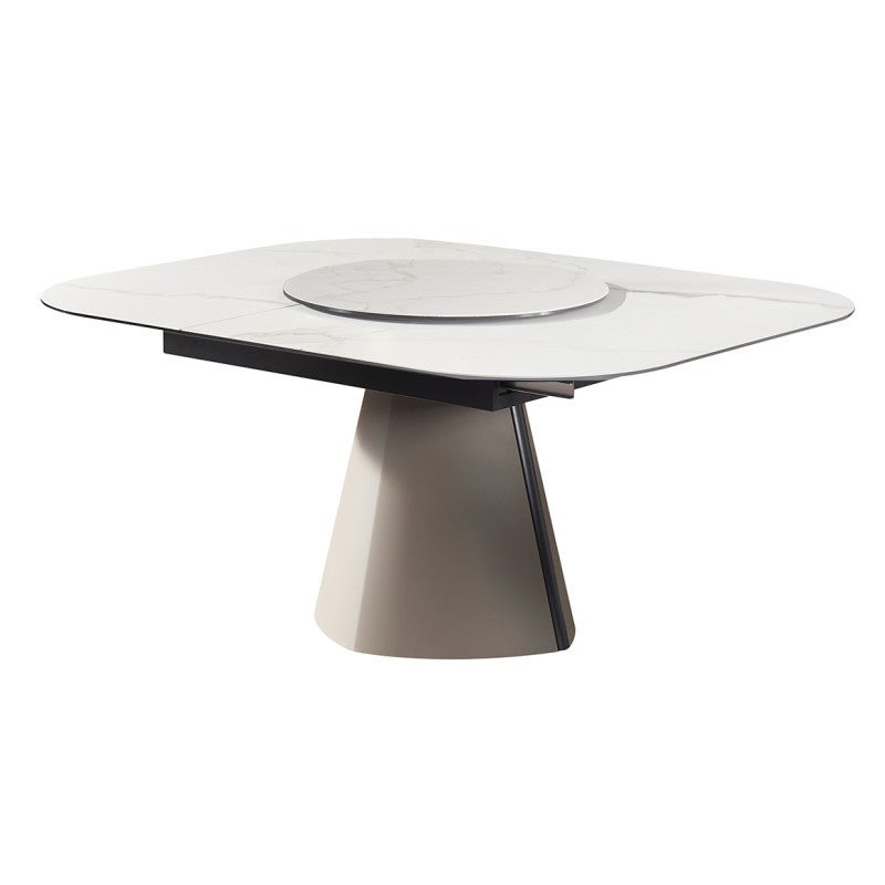 table-extensible-140-174-cm-c-ramique-blanc-plateau-central-tournant