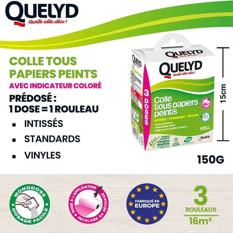 Pega todos los papeles pintados QUELYD, 0,15 kg - 2