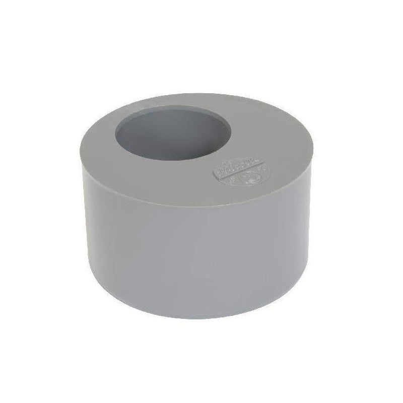 Raccord PVC First Plast - Tampon Réduction Mâle/Femelle 75/40 - Évacuation Eaux Sanitaires
