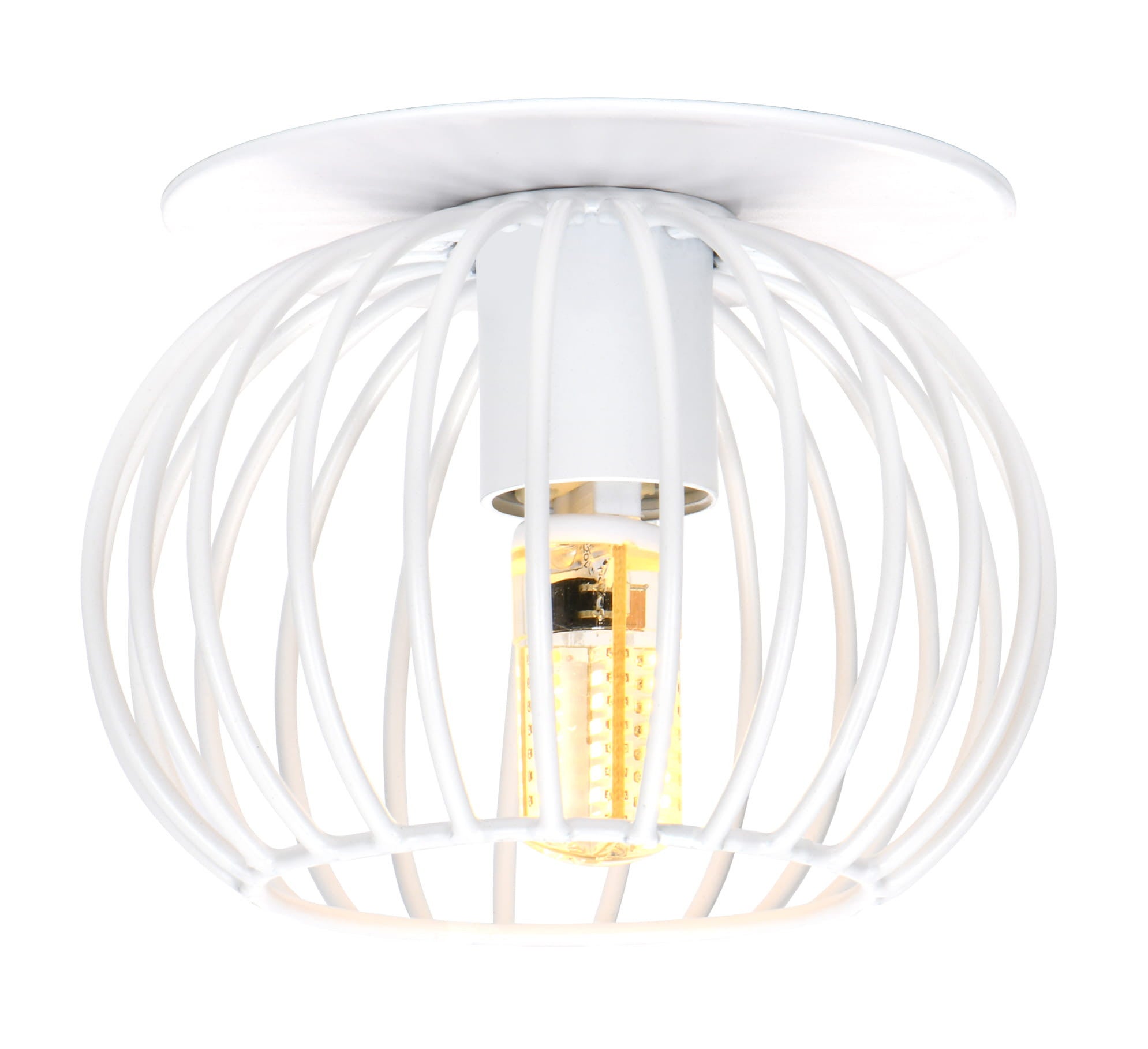 Lampa wisząca SK biała 1 x G9 x 40W wym: 6 x 9 x 9 cm Candellux