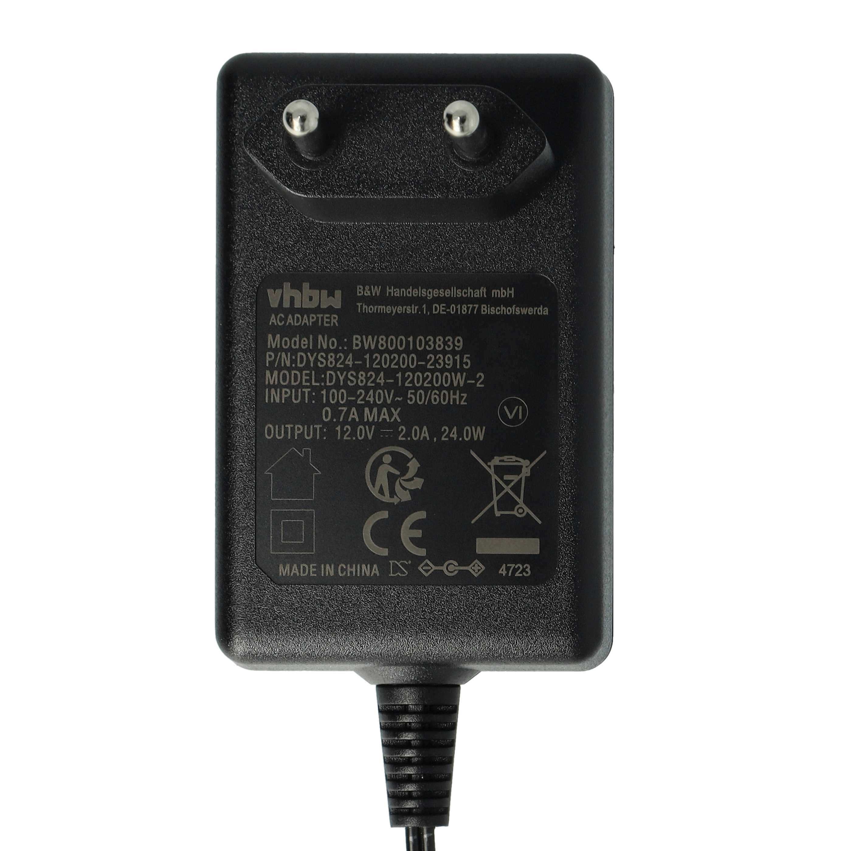 vhbw Adaptateur secteur remplacement pour LED-FLA2009, LED-FLA2010 pour transfo, transformateur - 4