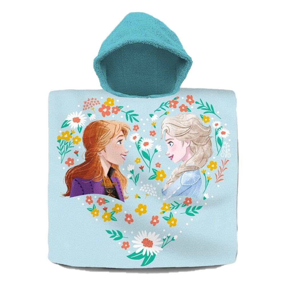 Asciugamano A Poncho Ufficiale Disney Frozen, Asciugamano Con Cappuccio Per Bambini, Poncho Per Bambini, Asciugamano Con Cappuccio Per Bambini, Asciugamano Con Cappuccio Disney Princess Elsa, Poncho - Foto 13