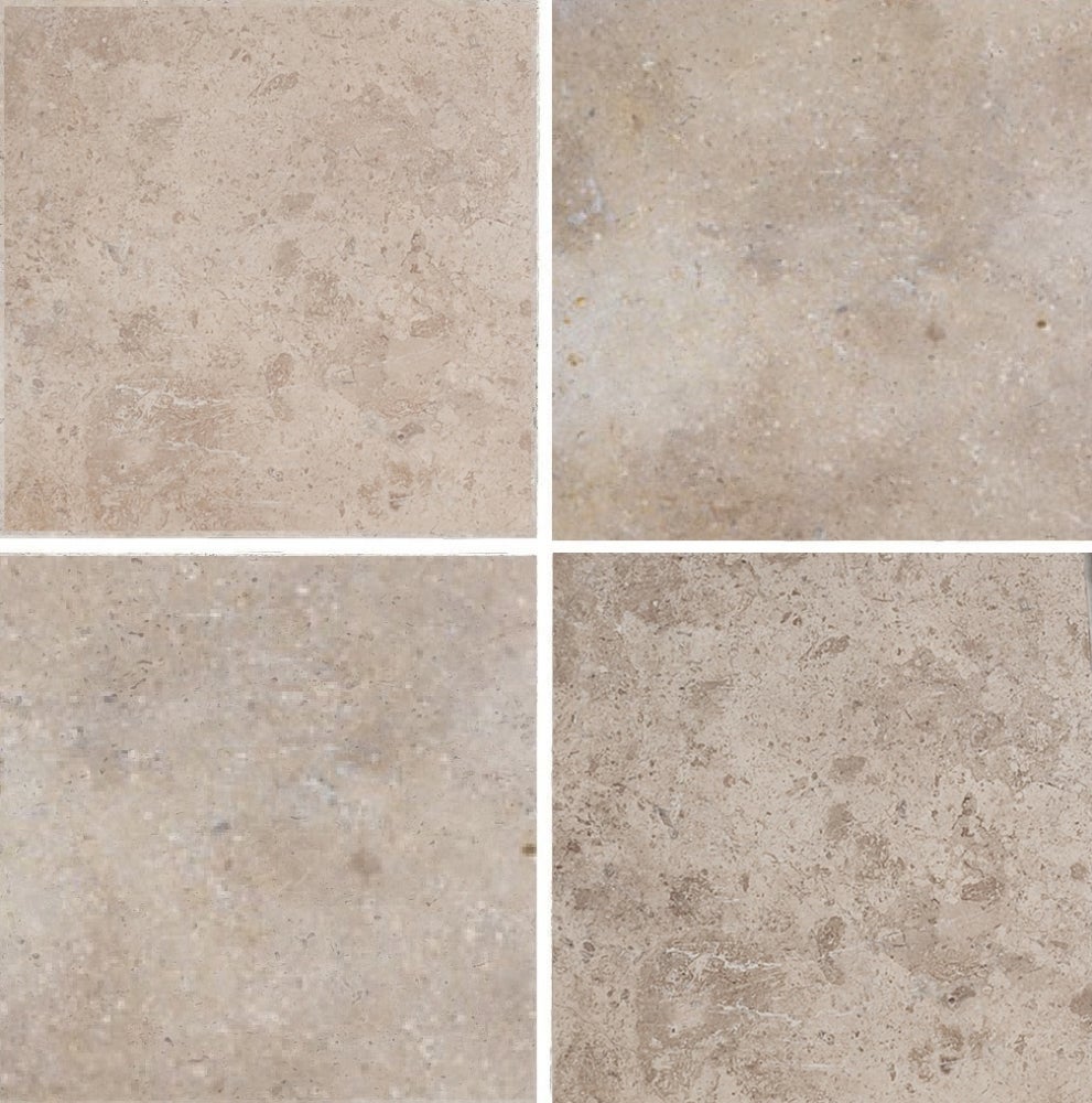 Carrelage Mosaïque En Travertin Beige Mat - Format 100x100mm, Antidérapant, Pour Salle De Bain Et Sol