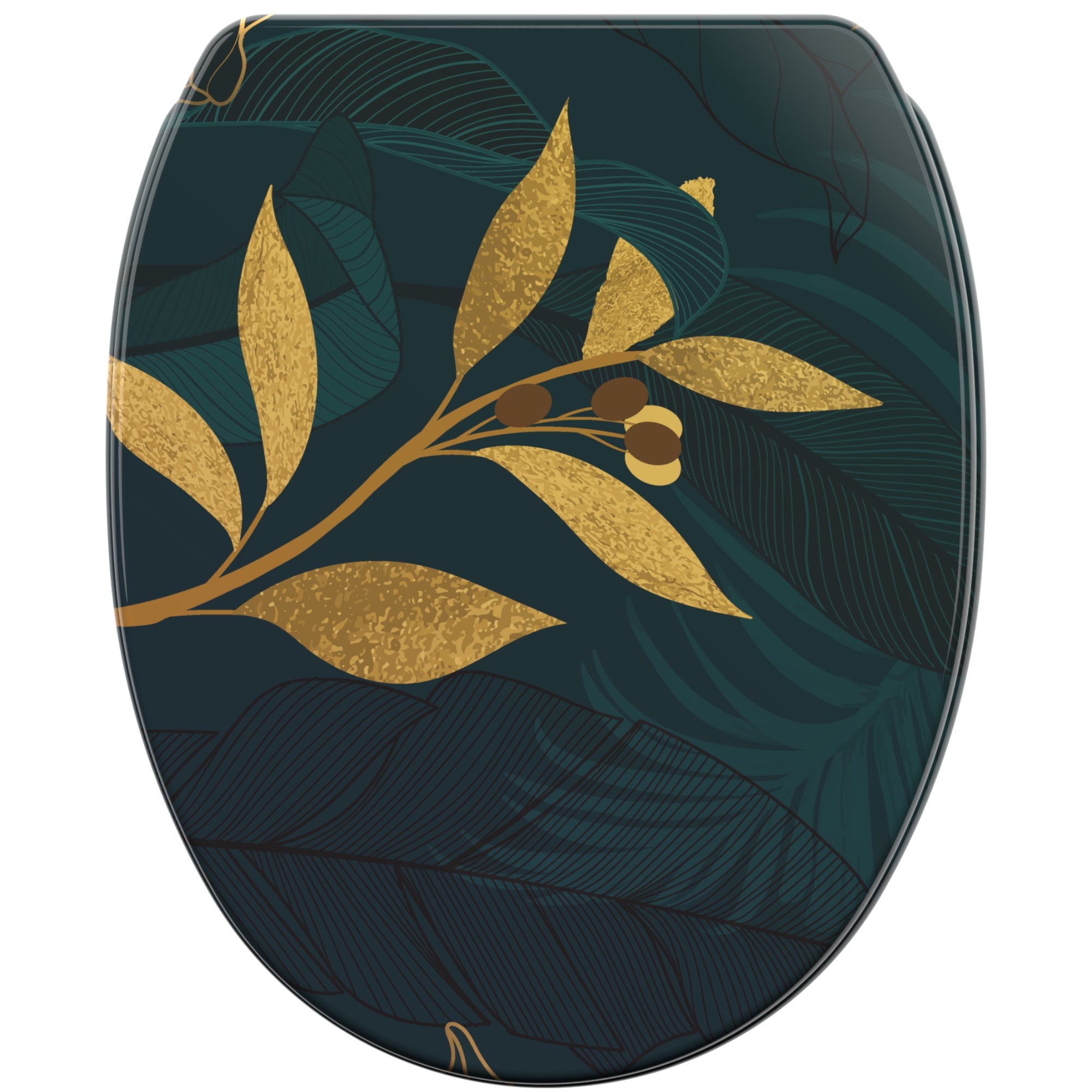 Sanilo® Abattant WC | Charnières Stables | Montage Facile