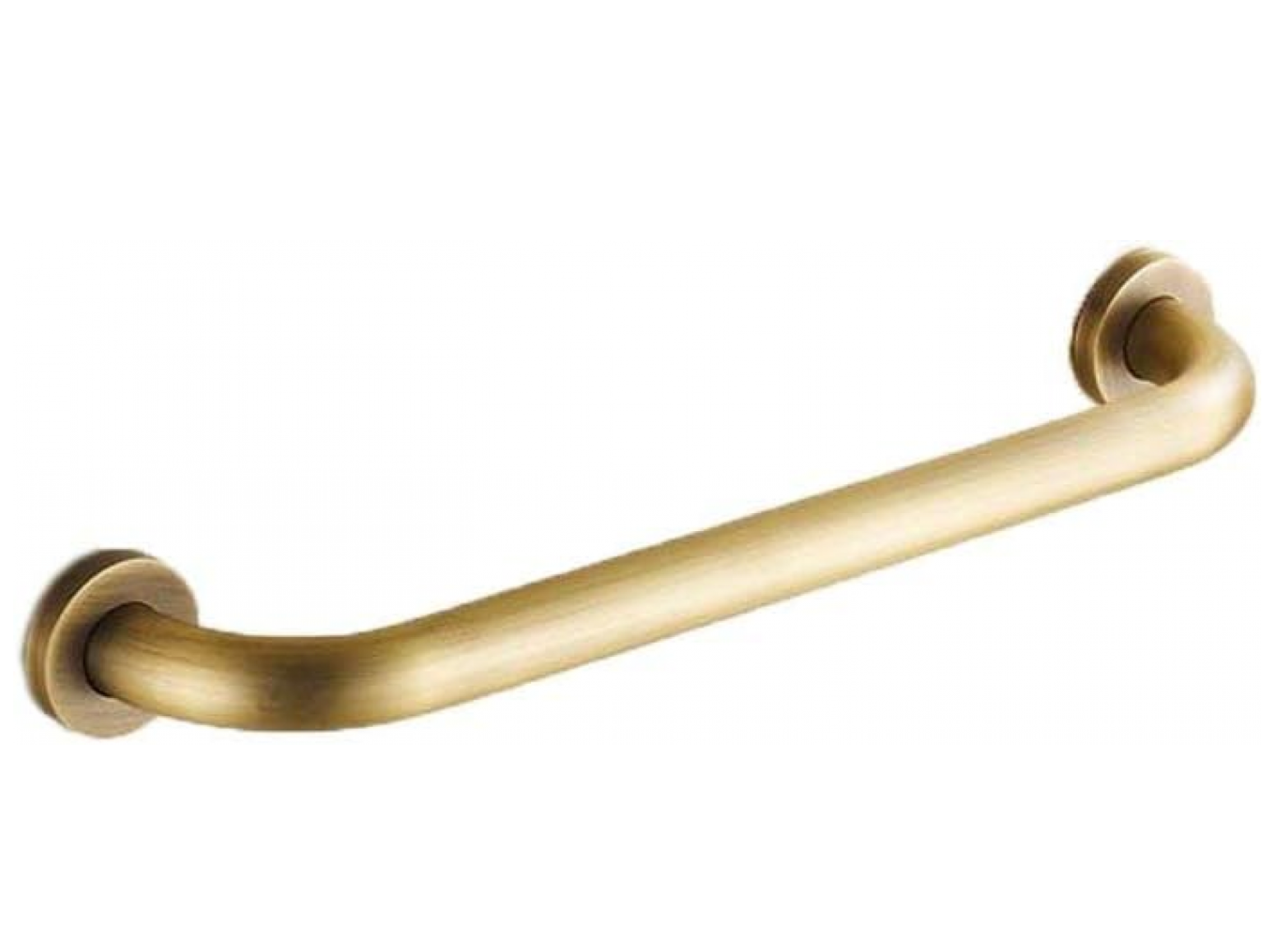 Poręcze łazienkowe, miedziane uchwyty prysznicowe, 32,5 cm, kolor mosiężny