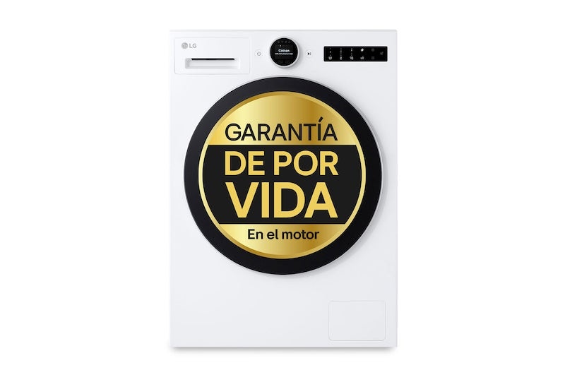 MediaMarkt Lg Lavadora Carga Frontal, F4x7513tws, 13 Kg, 1400 Rpm, 23 Programas, Turbowash™, Selector Lcd, Blanco Marfil - Imagen 2