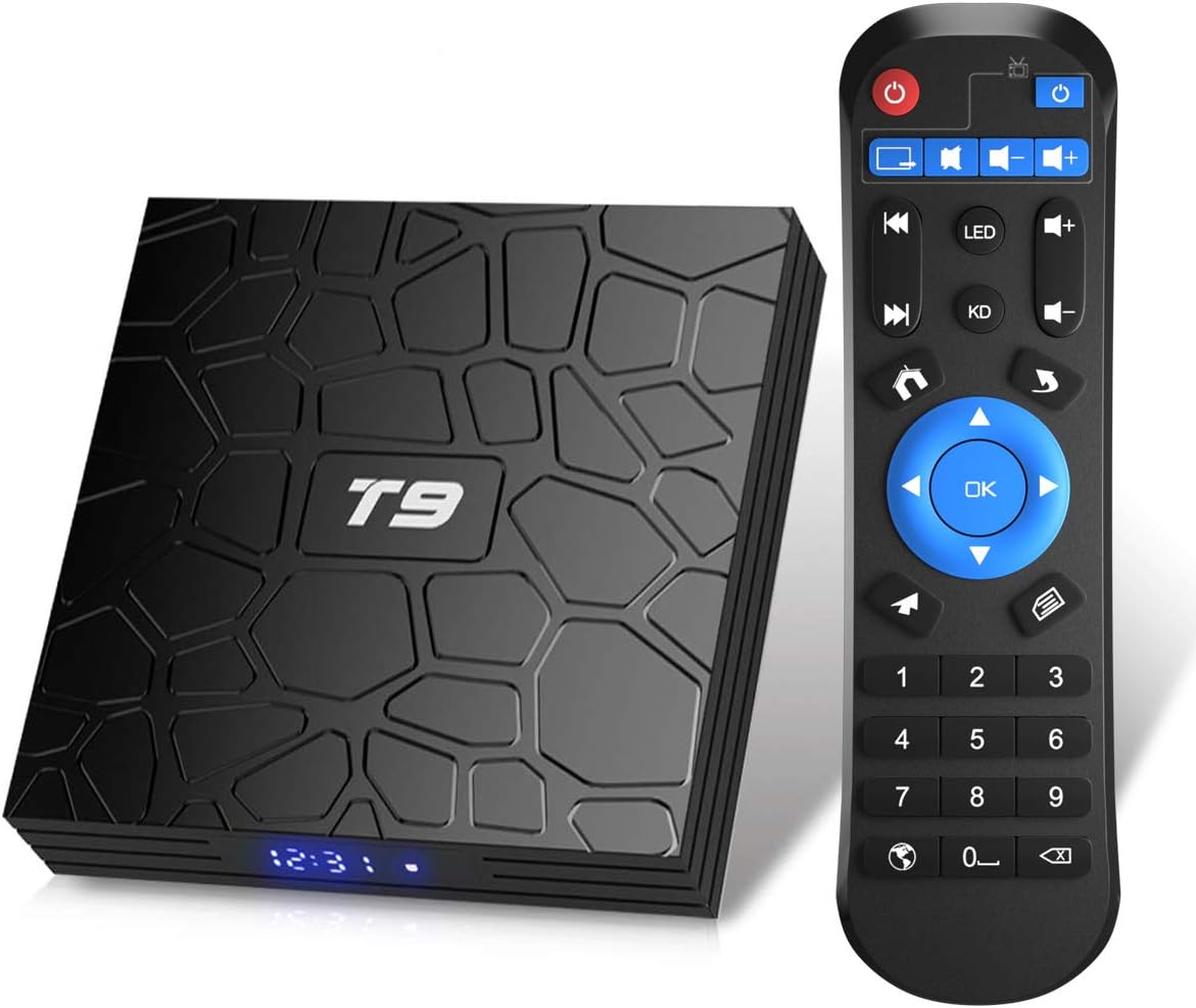 TV Box Android 14 Dz Core - 2 Go RAM / 16 Go ROM - 8K UHD, Chromecast, Commande Vocale
