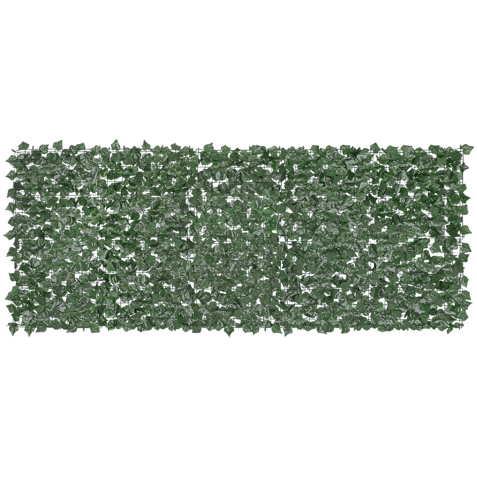 Clôture de confidentialité en lierre SucceBuy 1 x 2,5 m,Écran mural vert artificiel,Joint renforcé,Décoration haie artificielle - 3