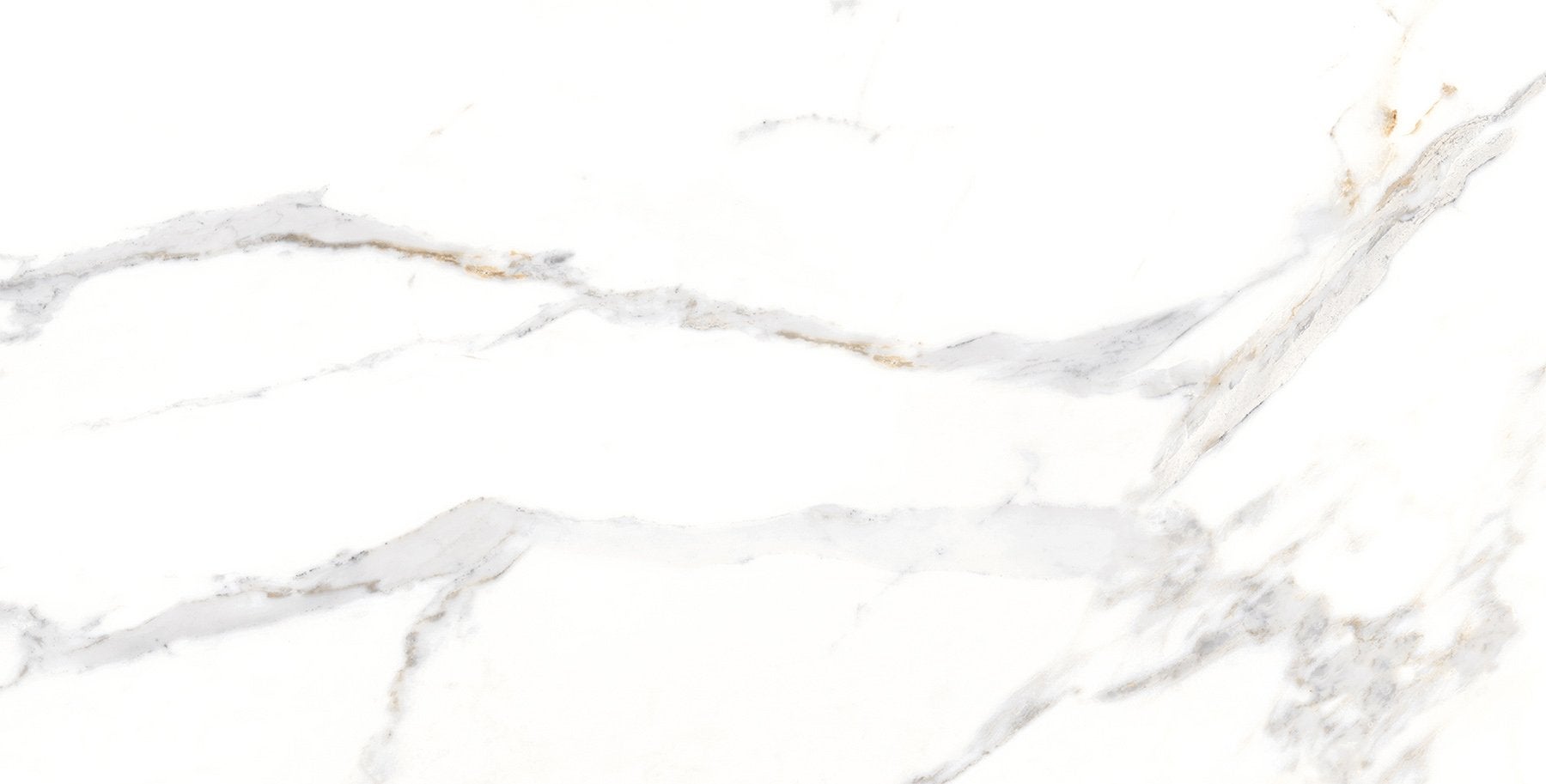 Mexen Agata White gres szkliwiony rekt. G1, płytka podłogowo-ścienna 120 x 60 cm, połysk - TL144-120-060-00