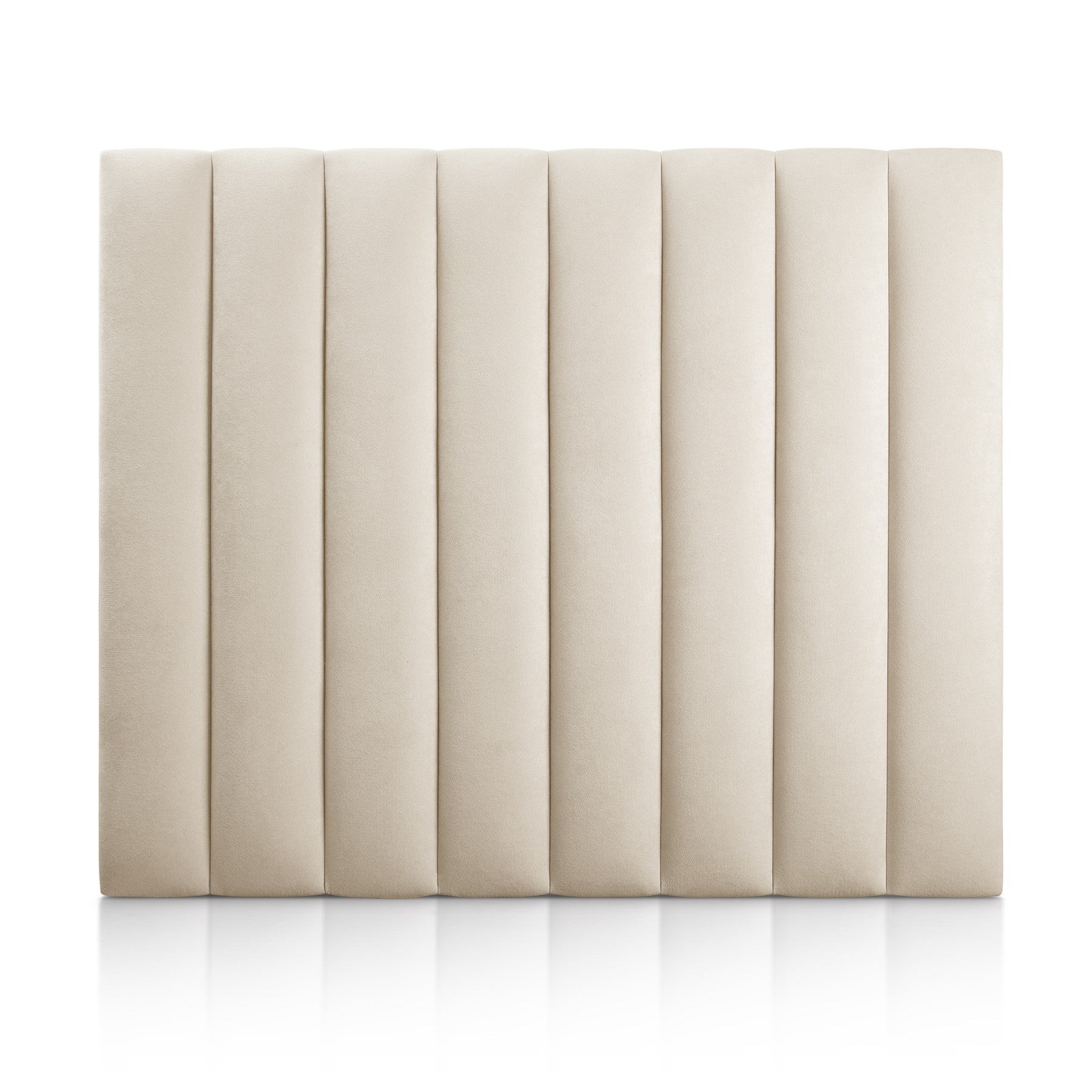 CABECERO BELGRADO Cabecero tapizado para camas de 150 (160 x 120 cm) Tela Beige SUEÑOS ZZZ - 3