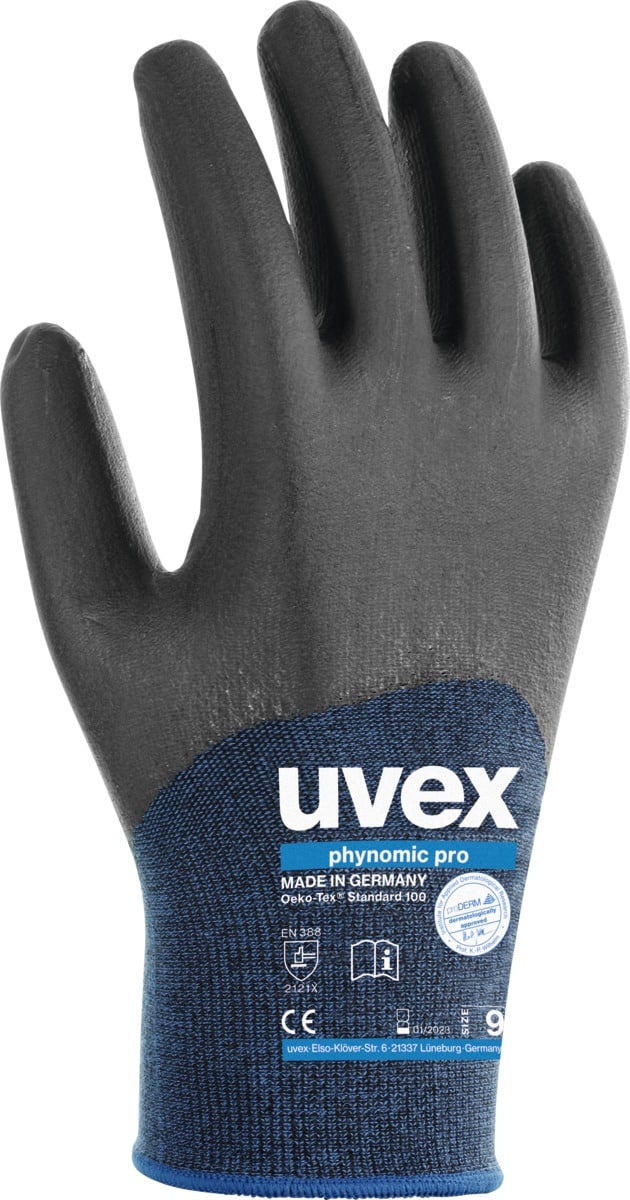 Gants de travail Taille (gants): 8 uvex phynomic pro 6006208 1 pc(s) - 4