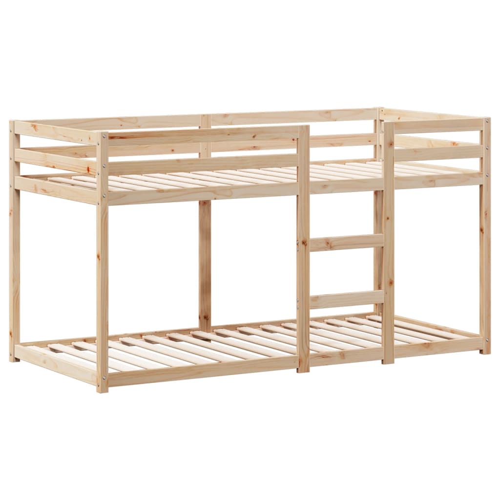 Lit superposé avec toit 75x190 cm bois de pin massif - 5