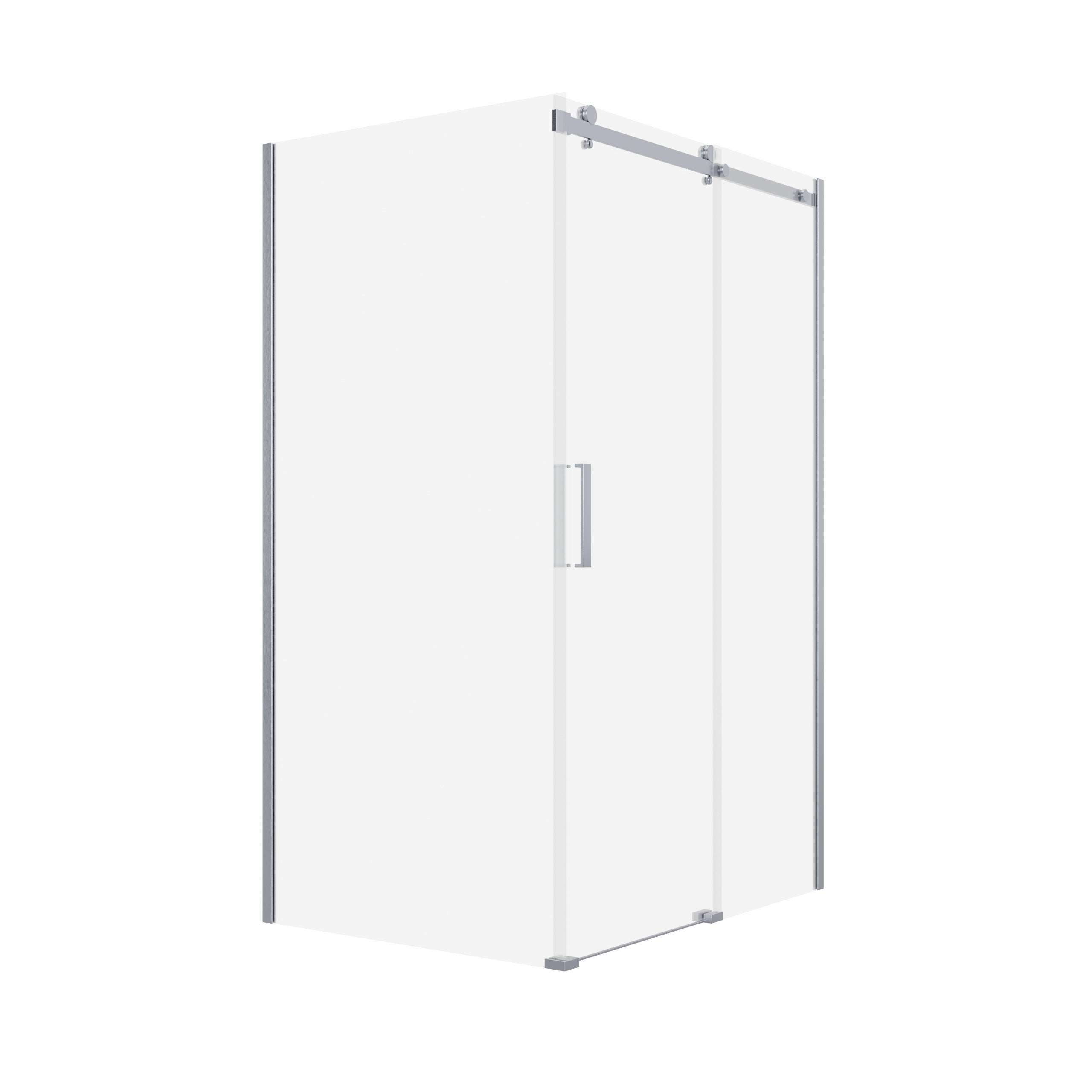 Kabina prysznicowa LOTUS prostokątna 90x100cm chrom SEVANTE