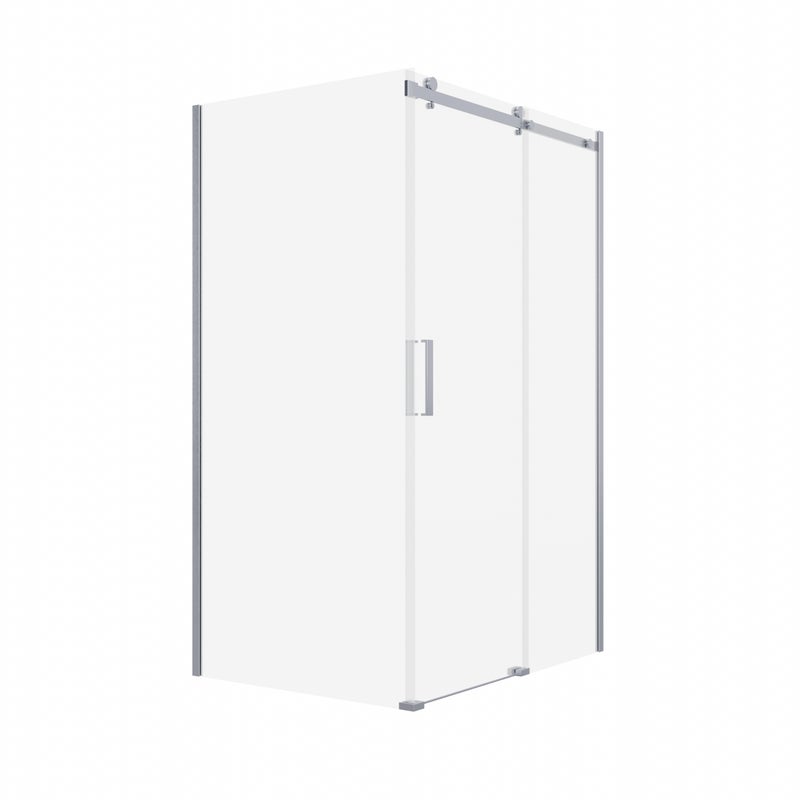Kabina prysznicowa LOTUS prostokątna 90x100cm chrom SEVANTE