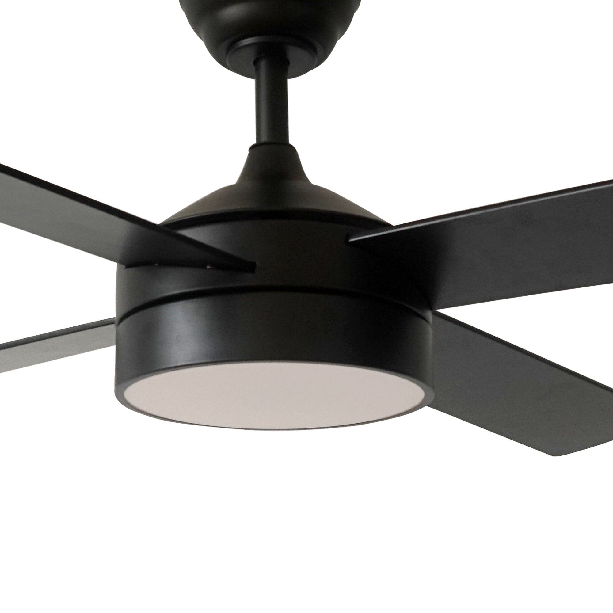 Ventilateur de Plafond 122cm DC LED 24W CCT DIM Noir Zarautz - 2