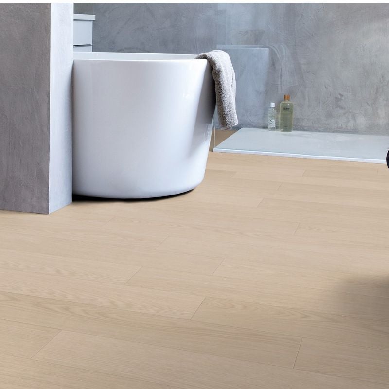 Arquiservi | Rodapié poliestileno PVC Roble Imperial. 10 Tiras 2200x80x15 (22ML) Fácil Instalación, Resistente al agua y la húmedad. - 7