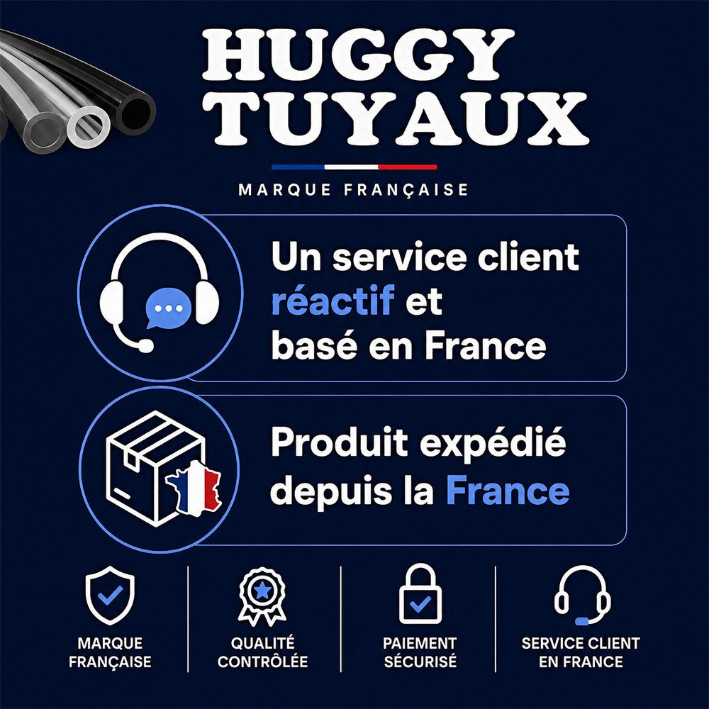 Tuyau à air comprimé avec raccords rapides - 6 mm x 10 mètres - 3