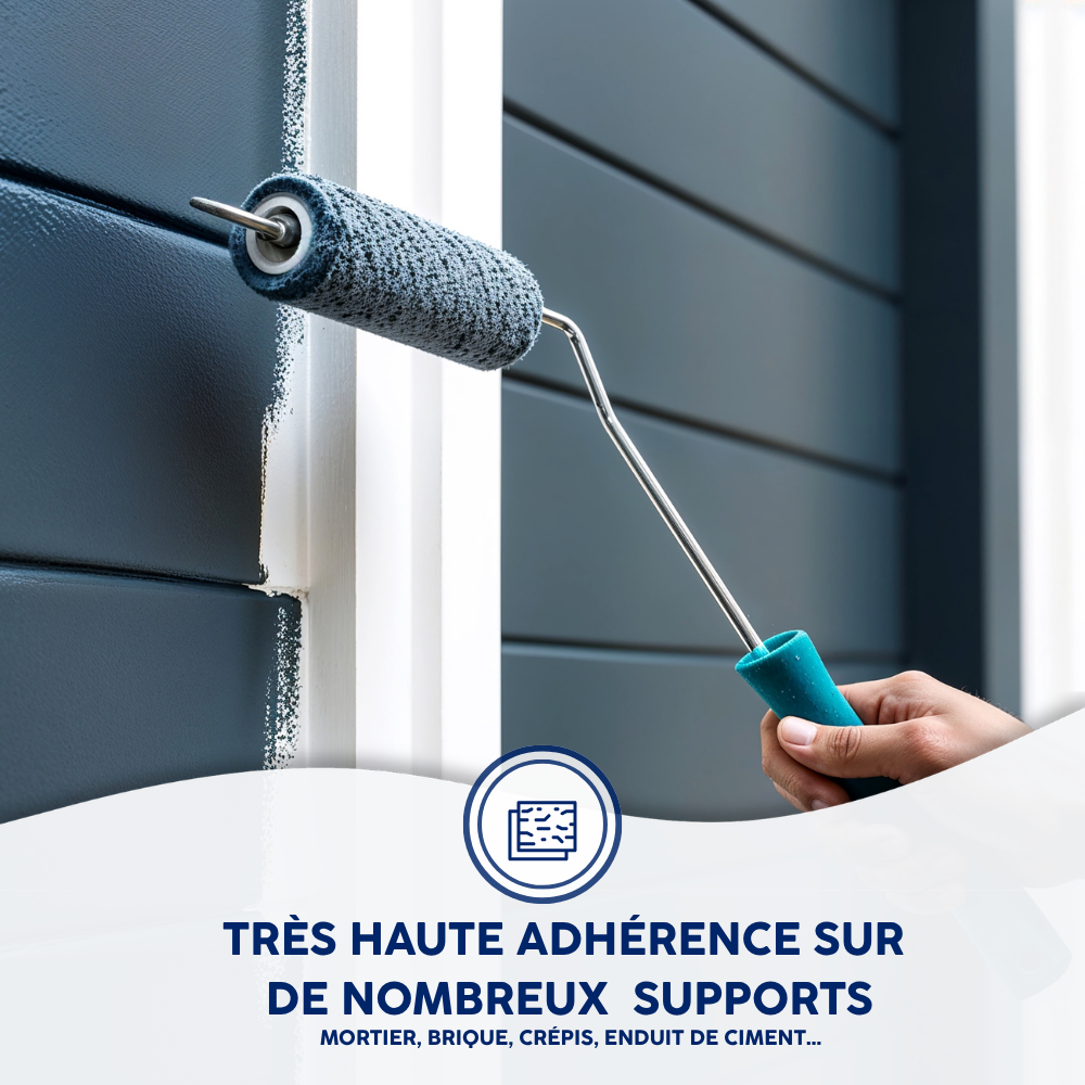 Peinture étanche & élastique pour protection façade Tonnelet de 10 Kg Blanc - ETANC10 - MATPRO - 4