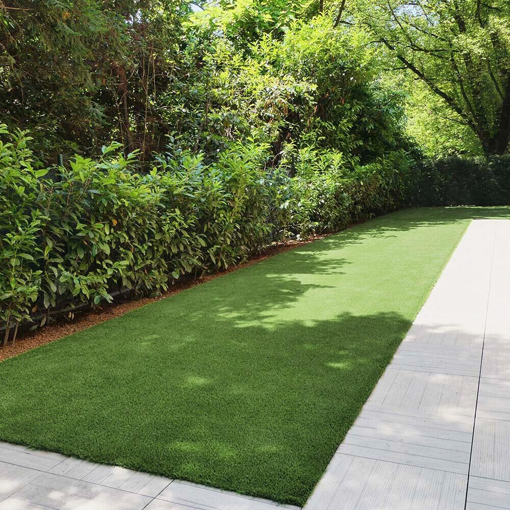 Erba Sintetica drenante 2x10 Mt 30mm Prato Verde Artificiale Alta Qualità 100% Made in Italy - 5