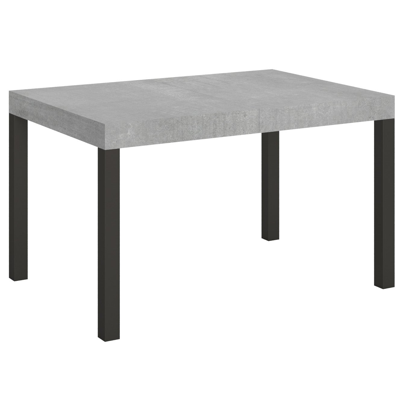 Stół rozkładany 90x130/390 cm Everyday Cement rama Antracyt