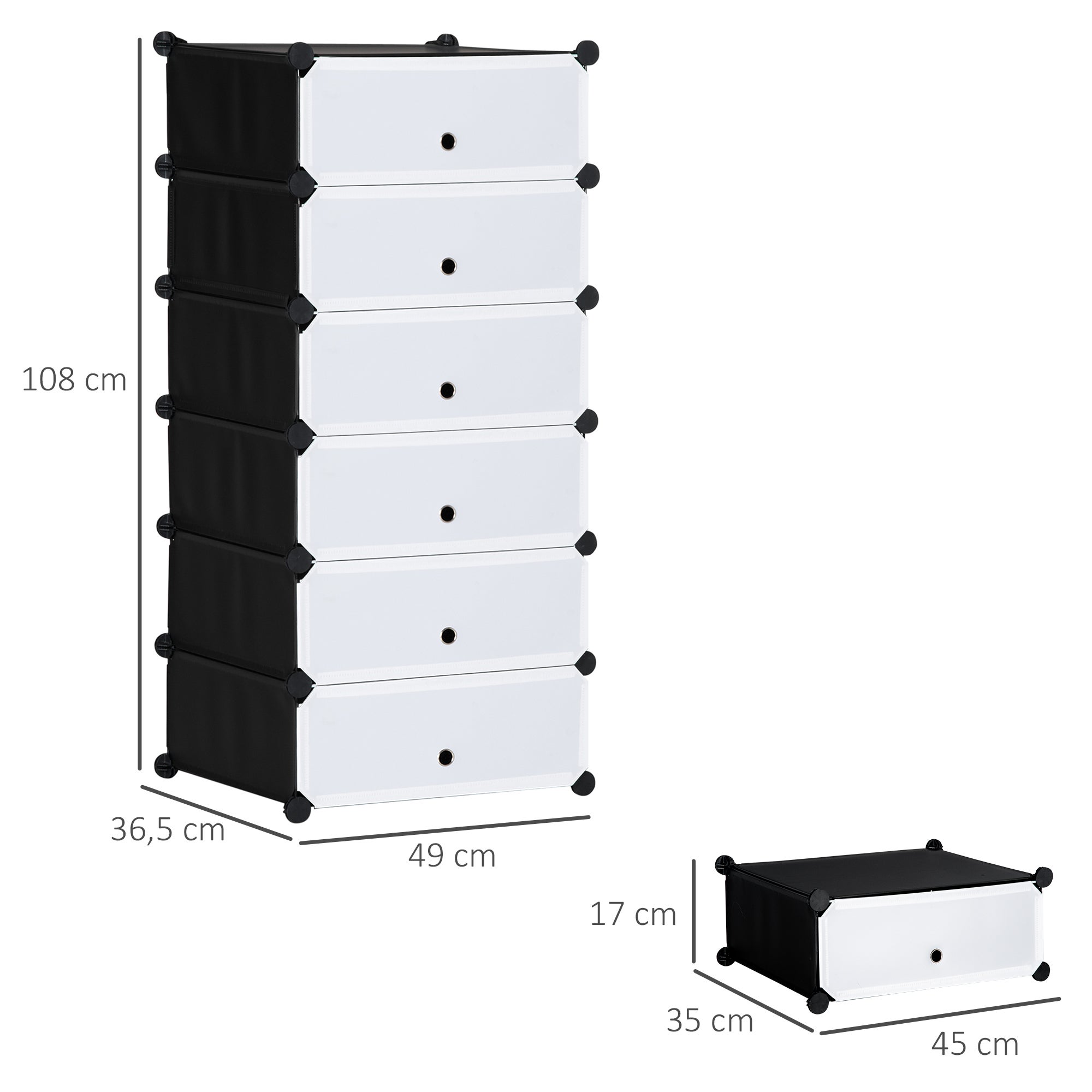 Armoire à chaussures modulable range chaussures meuble de rangement ...