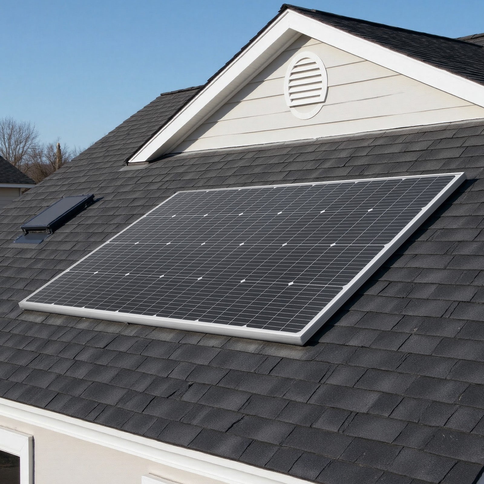 Panneau Solaire Monocristallin VEVOR 400 W Panneau Photovoltaïque 2 PCS Haut Rendement 23 %, pour Hors Réseau Toit Plat Voiture, Cadre Aluminium - 8