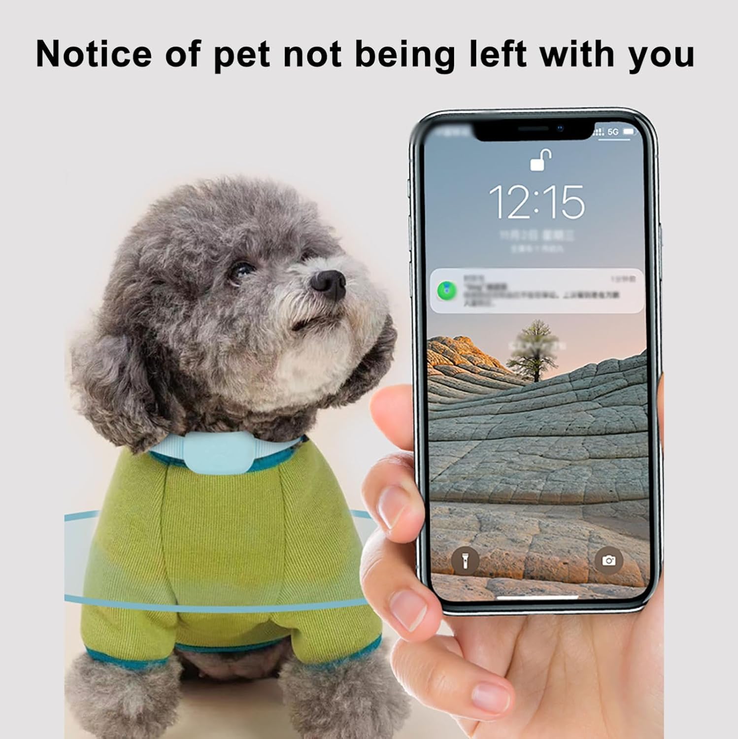Collar GPS para gatos, rastreador GPS para perros y gatos, ubicación en tiempo real sin suscripción, compatible con iOS/Android, resistencia al agua - 4