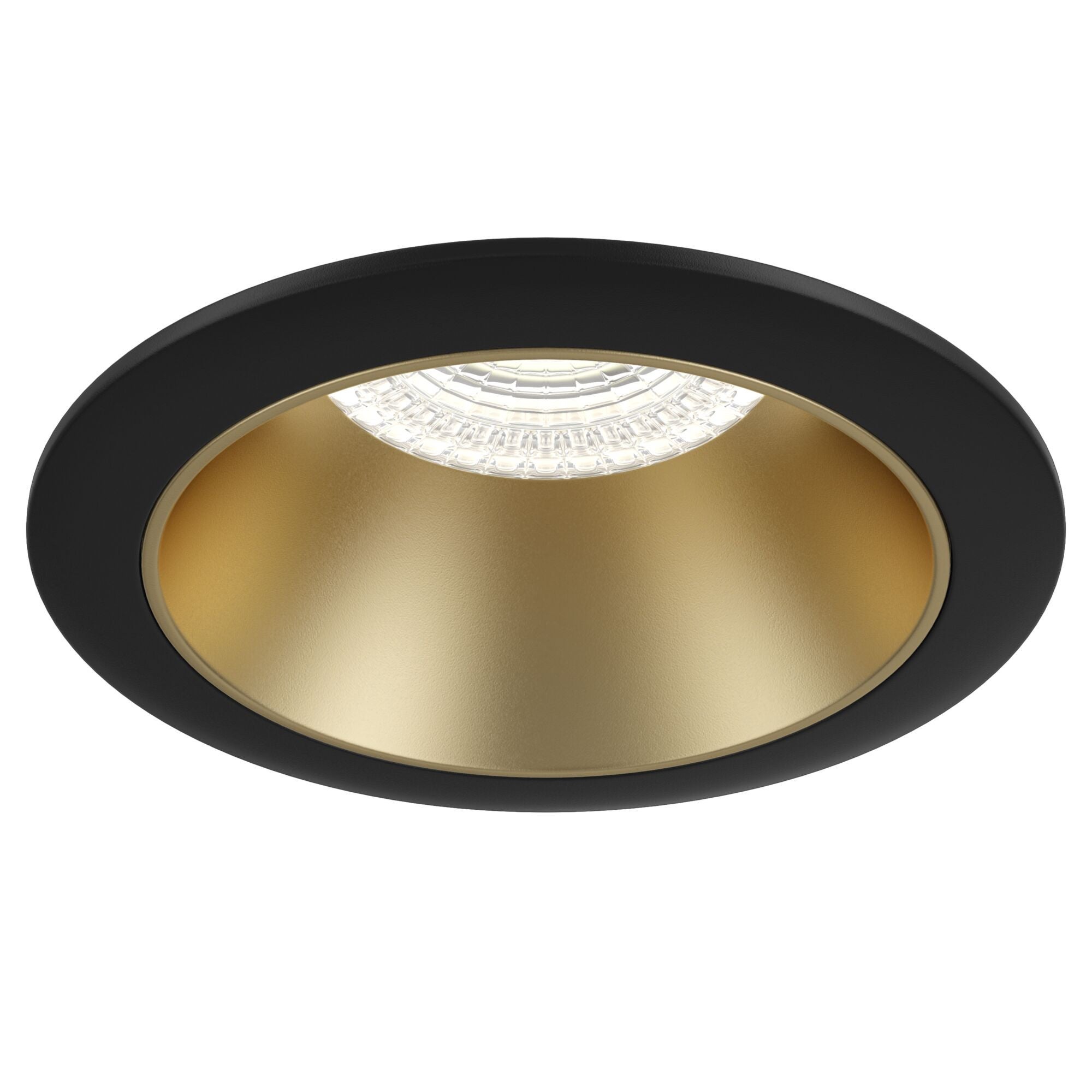 Oprawa sufitowa wpuszczana podtynkowa Share czarna 1xGU10x15W okrągła IP20 wym: 3,7 x 8,5 x 8,5 cm aluminium Maytoni