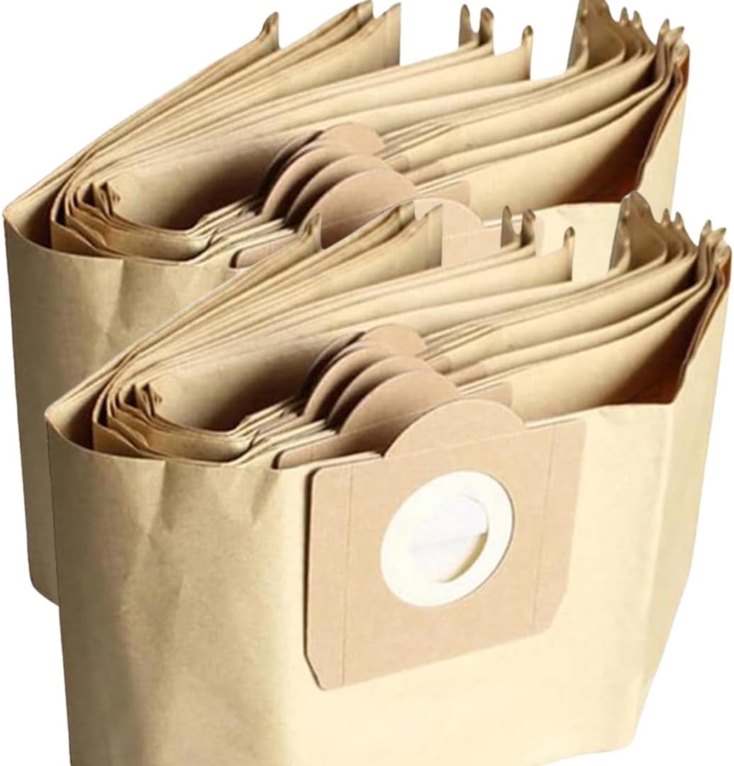 Zestaw worków prostych do odkurzacza do kompatybilnych z Papier Kraft