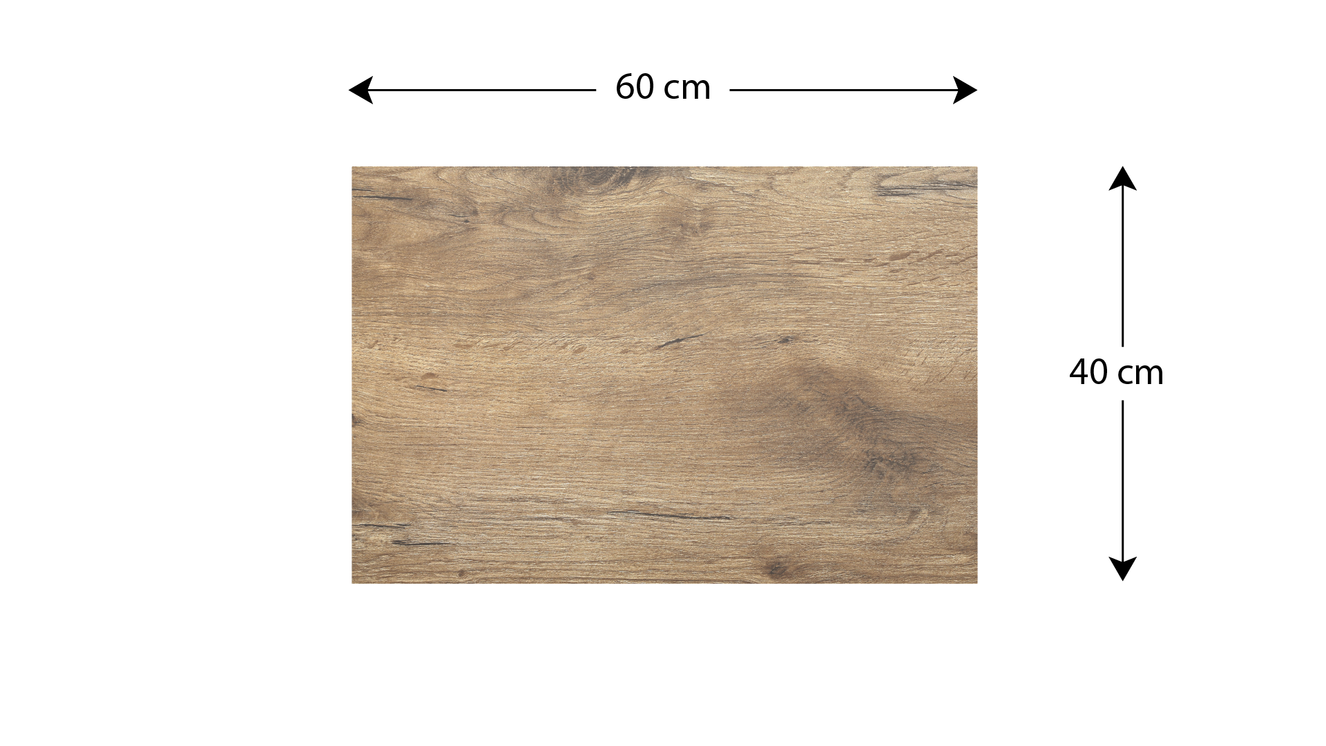 Tableau Magnétique en Métal Motif Bois Tronc Cernes de Bois 60x40cm, MetalBoards pour tout type d'Aimants - 4