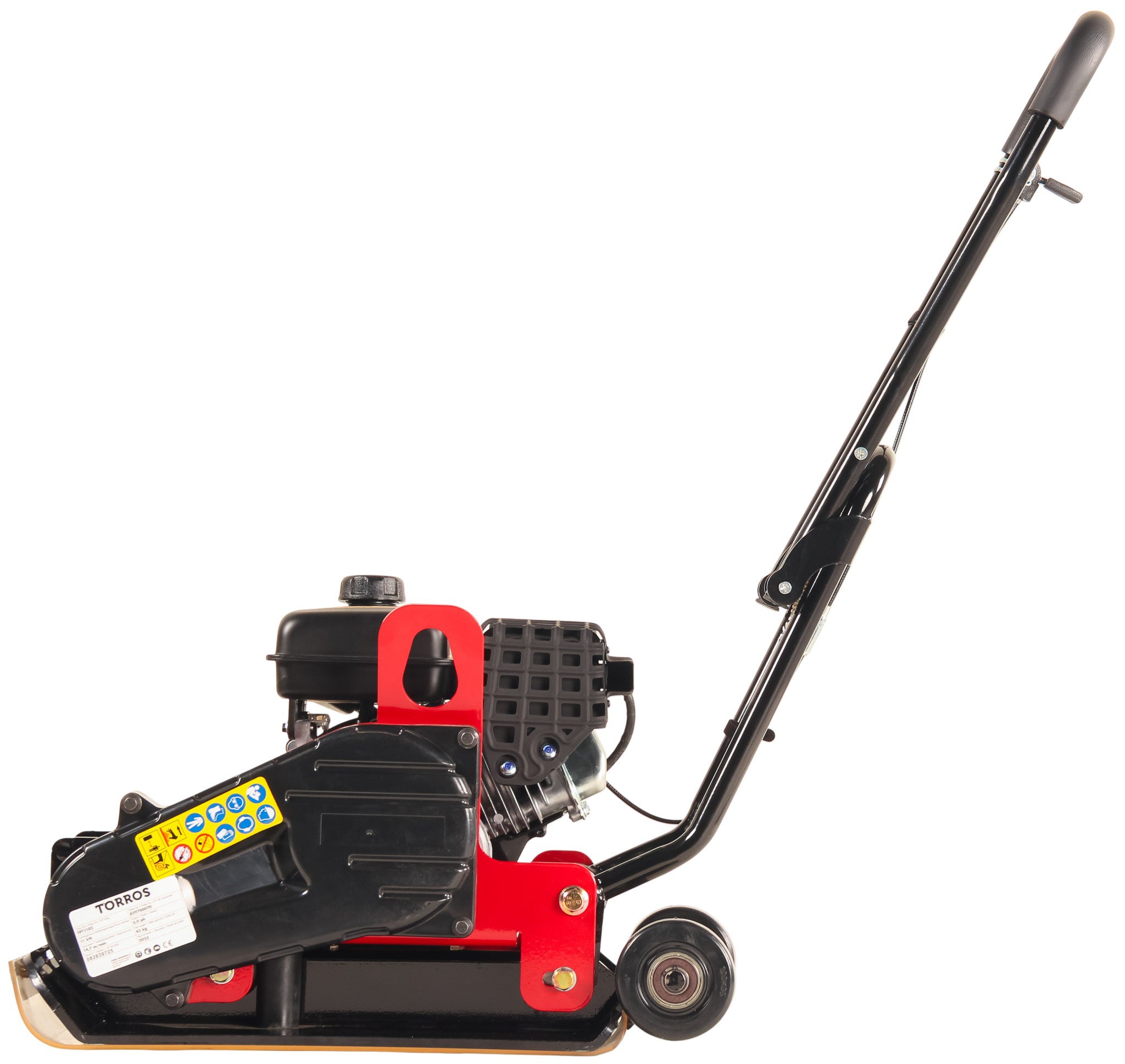 Compacteur à plaque vibrante 11 kN – Moteur essence 3ch – Plaque 48 x 32 cm Torros TPT1102 - 5