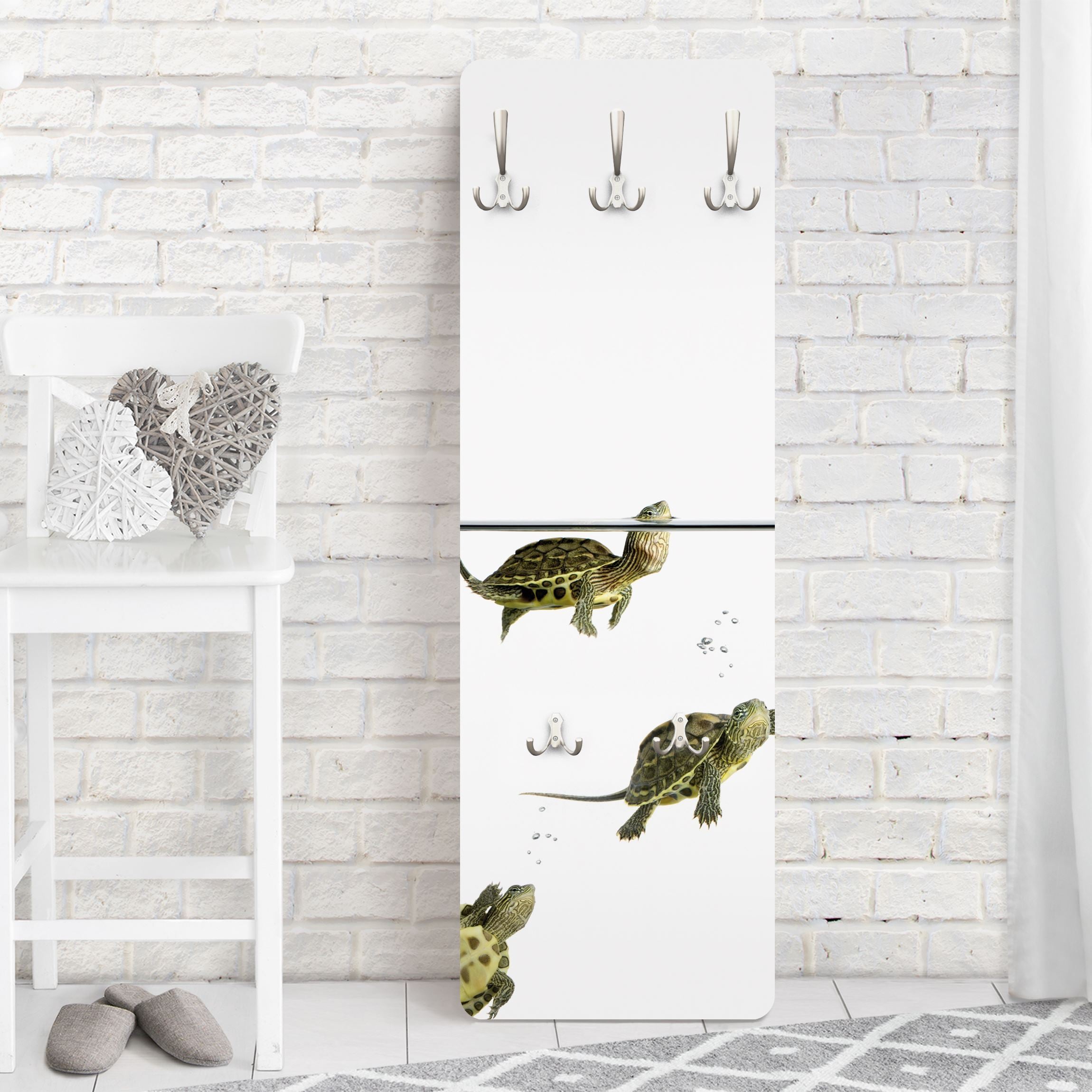 Lot De 9 Porte-manteaux Enfants En Bois Animaux - Fixation Adhésive Ou Vis, Pour Chambre, Salle De Bain