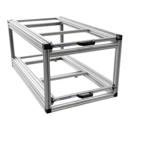 Plateau Coulissant Aluminium Pour Camping-car – 90x40 Cm, Charge 130 Kg, Pour Bacs Standards