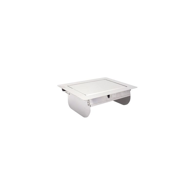 Trappe rectangle de poubelle - multi-usage - Décor : Inox brossé - SUGATSUNE - 3