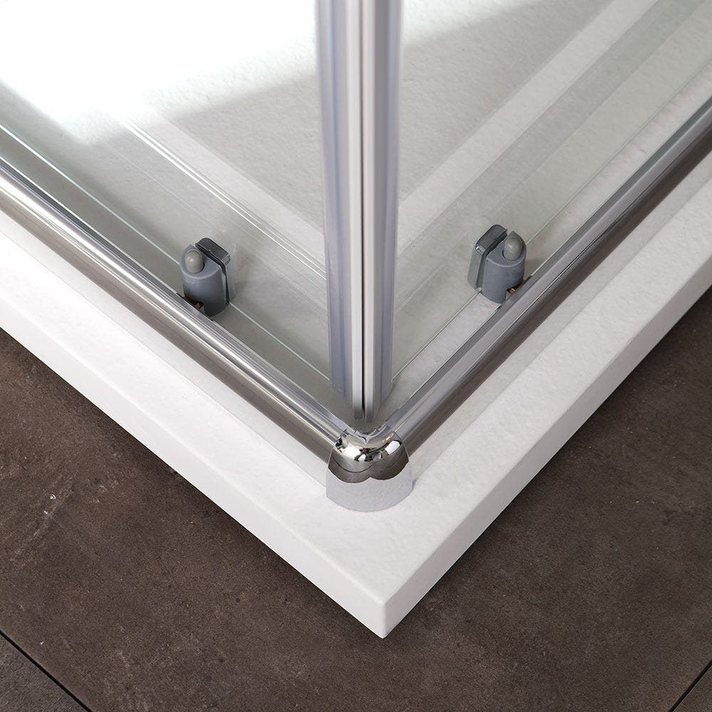 Box doccia 80x80 economico con cristallo da 4 mm | Luna - 7