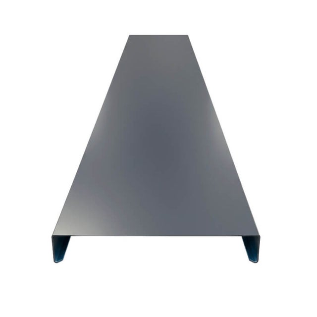 Couvertine 2m en acier 75/100ème pour muret- gris anthracite RAL7016 - 265mm