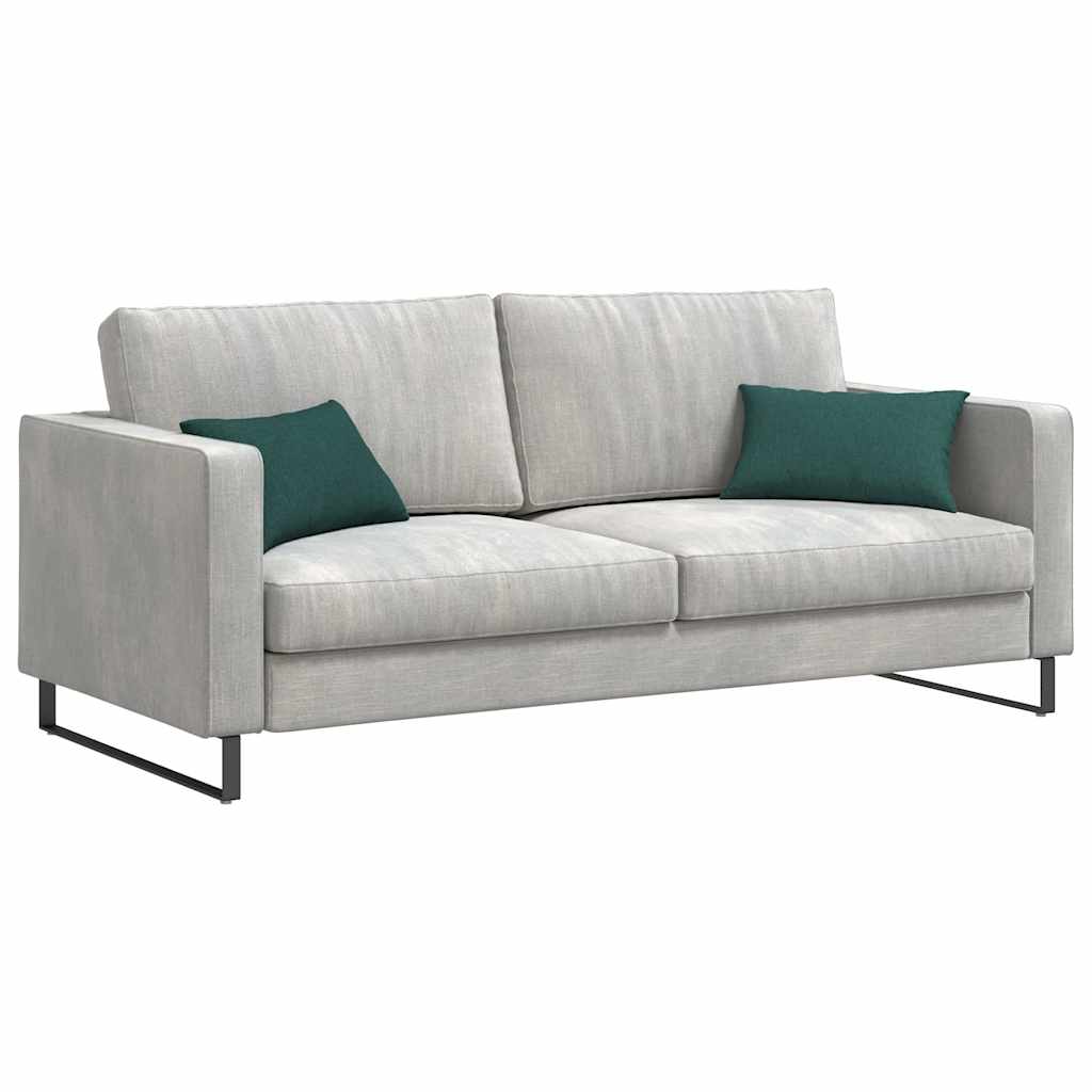 Coussins de canapé 2 pcs Vert foncé 50 x 30 cm tissu vidaXL - 4