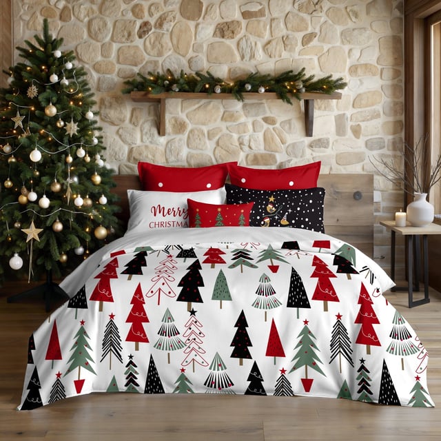 Housse de couette avec boutons-pression Laponia 50 155x220 cm