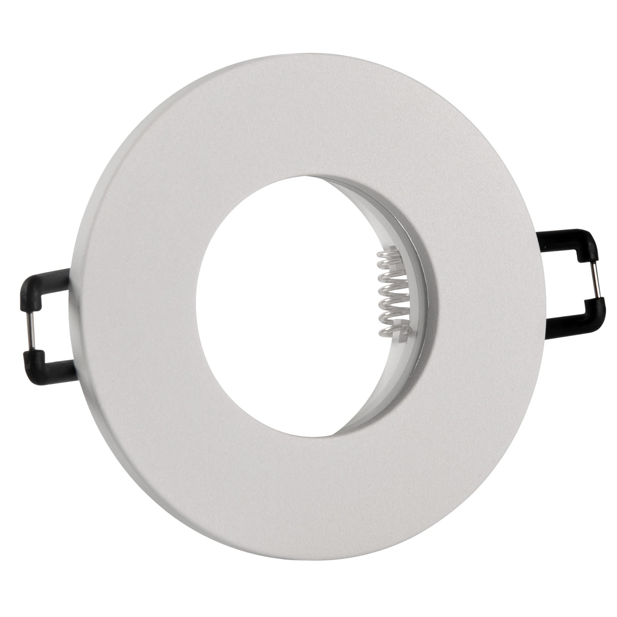 Oprawa sufitowa wpuszczana podtynkowa Neptun biała 1xMR16x8W okrągła IP44 wym: 2,5 x 8,5 x 8,5 cm metal Polux